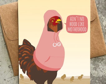 funny mother's day card / birthday card / motherhood