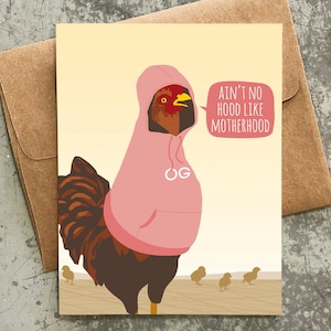 funny mother's day card / birthday card / motherhood image 1