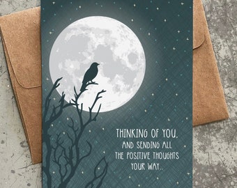 thinking of you card / sending positive thoughts