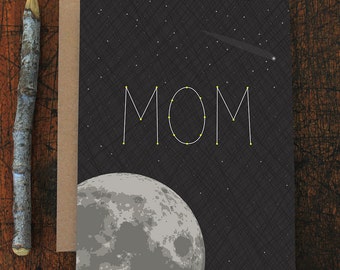 mother's day card / birthday card for mom / you're stellar