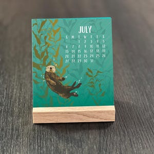 Calendário de mesa 2025 / Vida selvagem