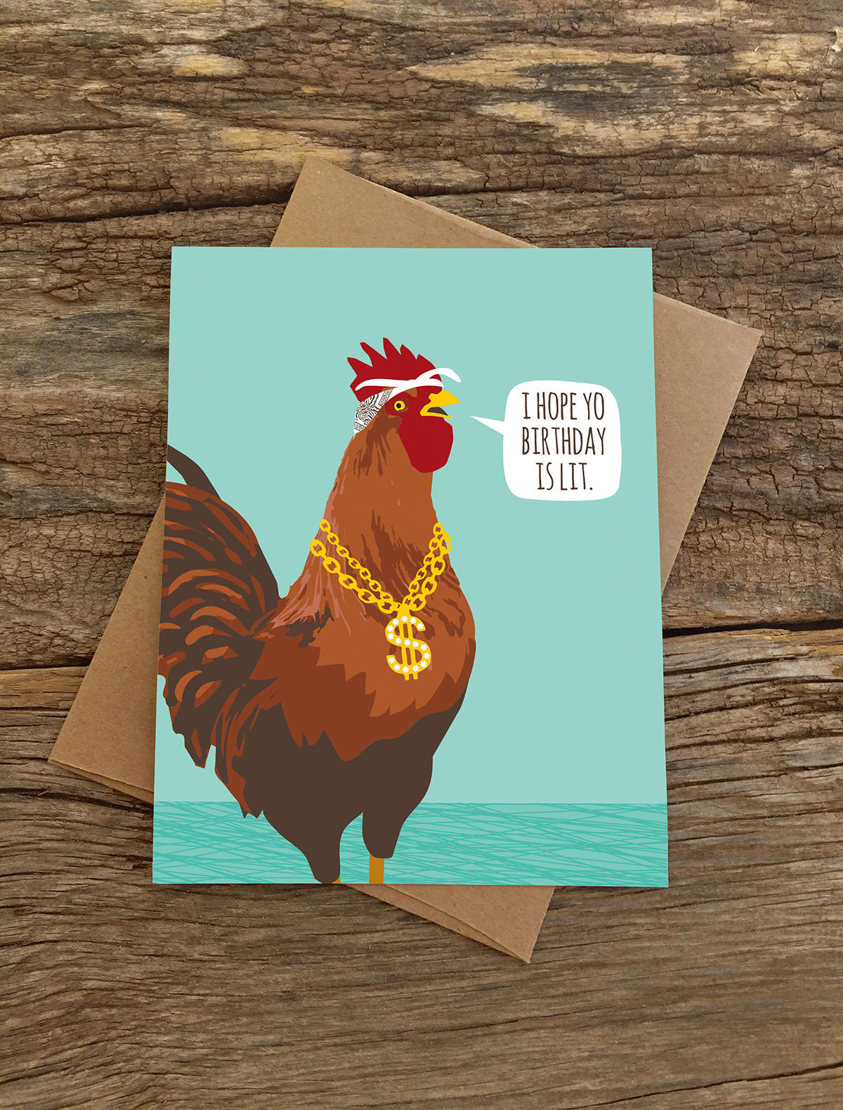 Funny Birthday Card / Lit Birthday Rooster - Etsy