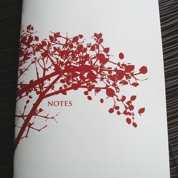 Red Berry Branch Notebook