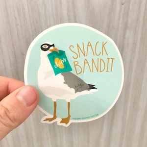 snack bandit sticker