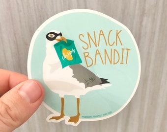 snack bandit sticker