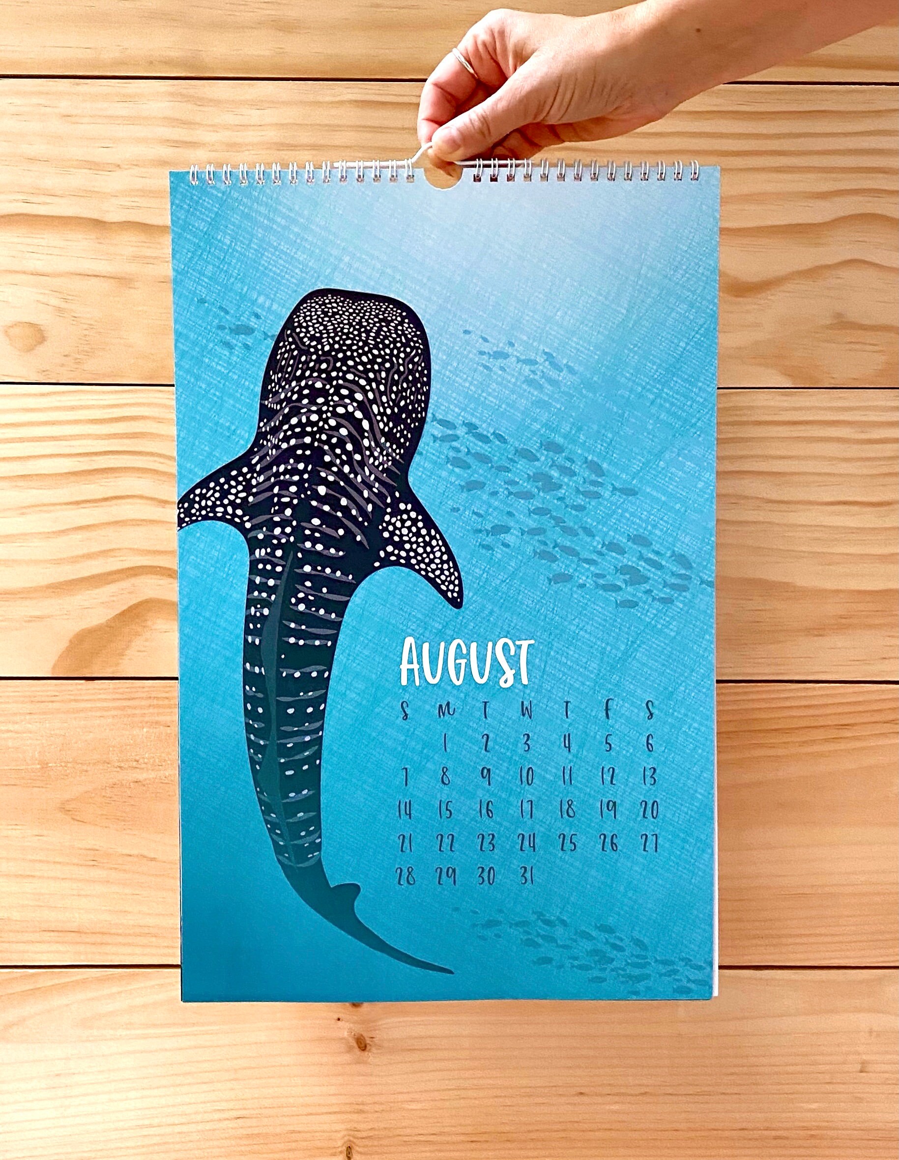 2022 Calendar / Animal Wall Art Calendar / Endangered Species Etsy