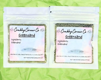 Greensand for Hermit Crabs, Mineral Rich Supplement for Hermit Crabs, Hermit Crab Food, 24/7 Suppliment for Hermit Crabs
