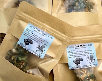 Hermit Crab Protein Bars, Natural Treat for Hermit Crabs, Octopus Protein Bars for Hermit Crabs, Octopus Treat for Hermit Crabs