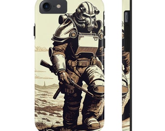 Fallout Wasteland Brotherhood Of Steel Inspired Tough Phone Case