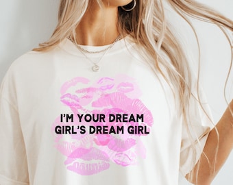 Queer Dream Girl T-Shirt: Funny Lesbian Pride Graphic Tee