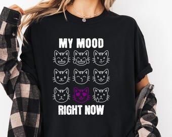Funny Cat Asexual Pride Shirt: Subtle Ace Flag, Aroace Queer Gift