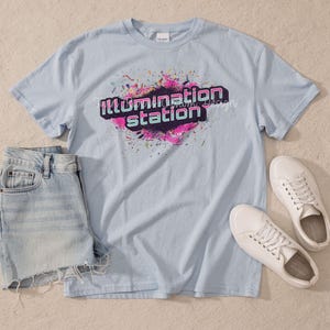 Illumination Station VBS Shirt Design, Faith Sublimation Design, Christian T-shirts, SVG PNG Digital Download