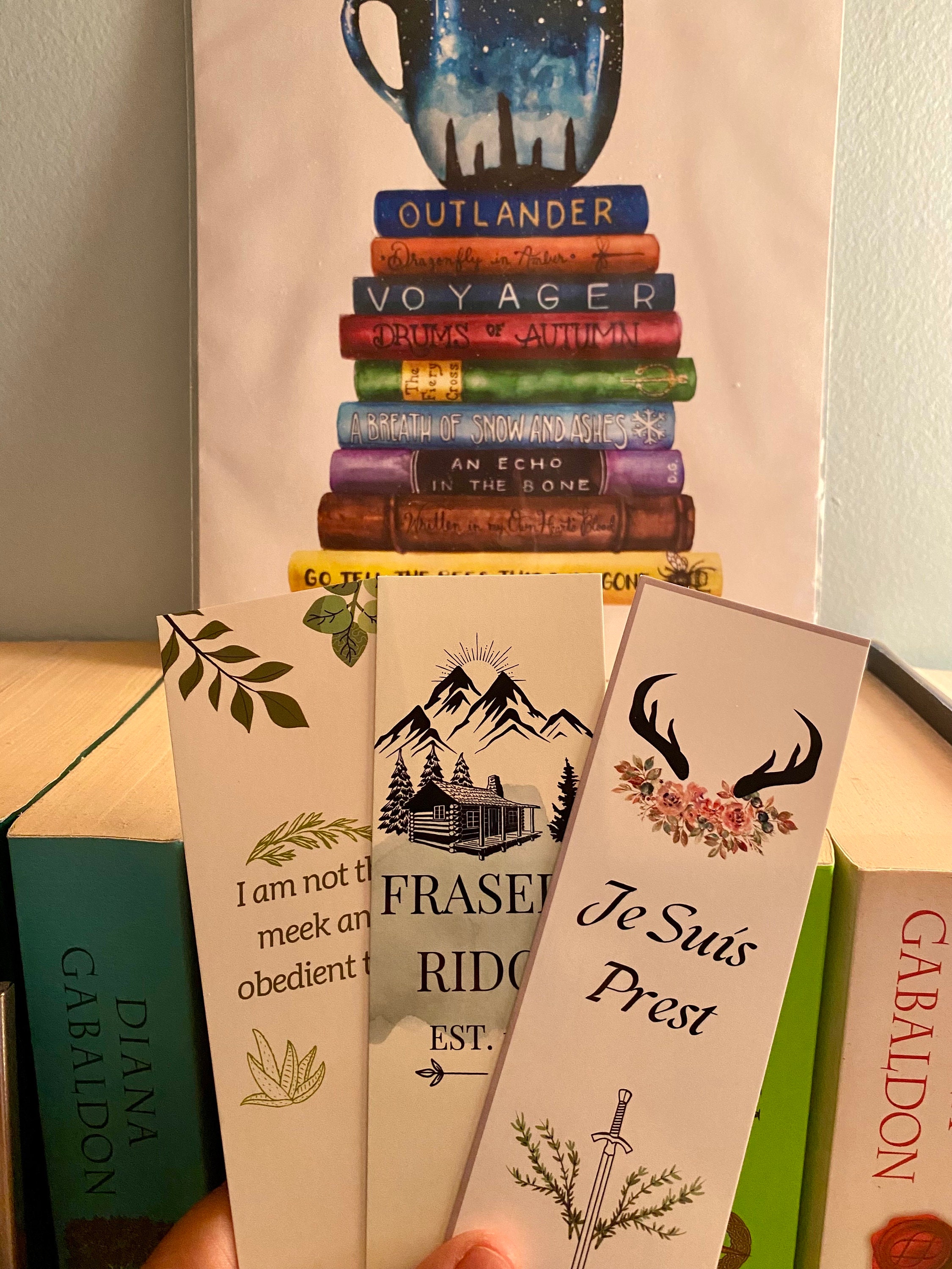 Outlander Bookmarks Set of 3 - Etsy