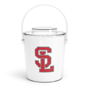 Ice Bucket with Tongs