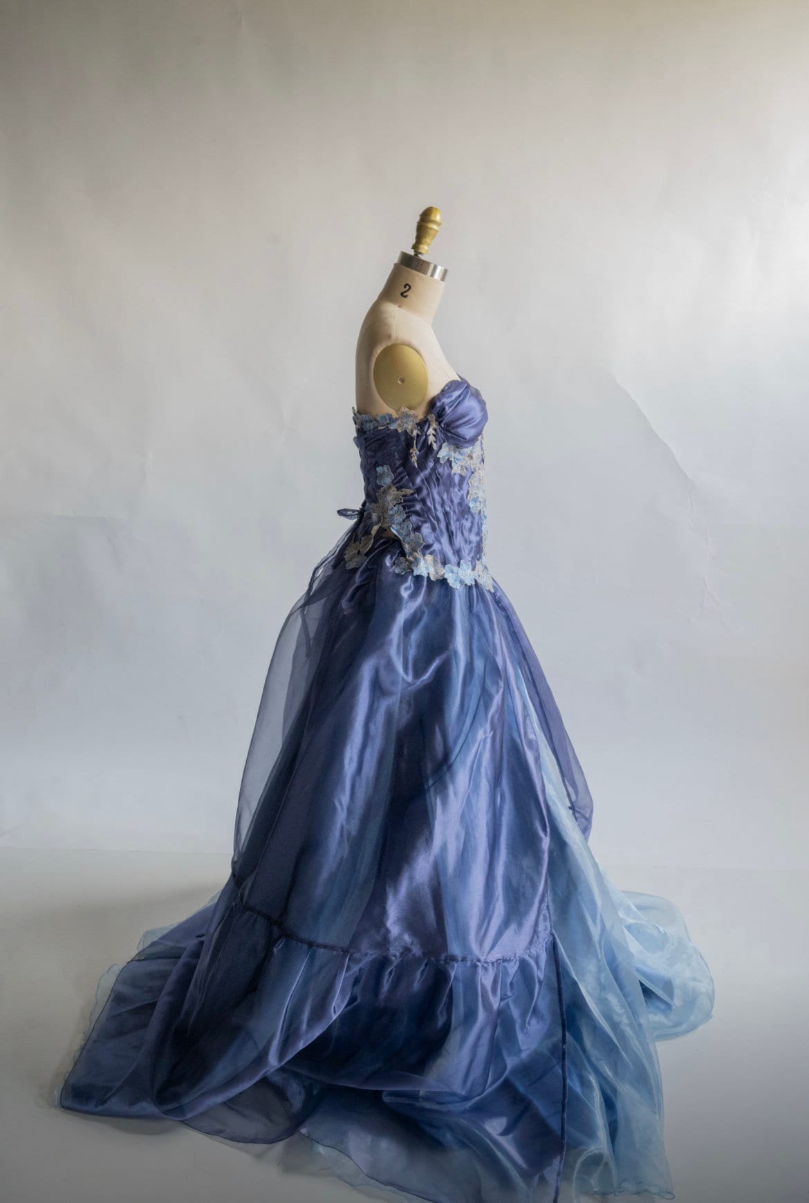 Midnight Botanical Dream COTTON Tiered Dress main image 0