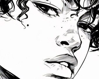 K-Pop Inspired Digital Coloring Sheets: No. 6