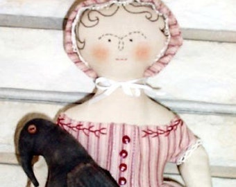 Primitive Doll PATTERN Matilda Whipple Annie Beez PDF