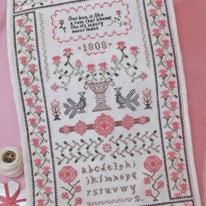 Kreuzstich Stickmuster Vorlage Our Love PDF