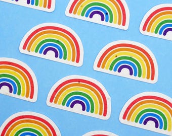 Arcoíris plantables - Contiene semillas de flores silvestres - Para fiestas y eventos