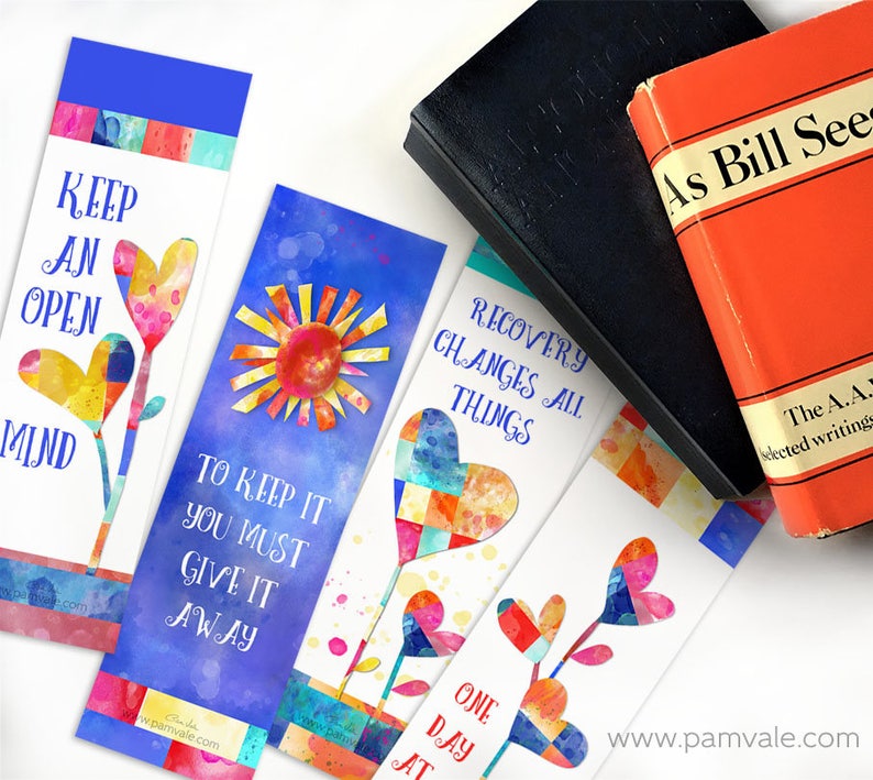 Serenity prayer printable bookmarks - sereheavy
