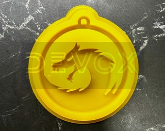 Dragon Christmas  Silicone Mold for Resin