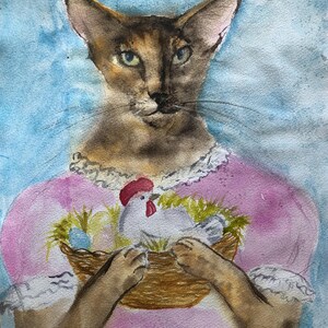 Postais com gatos engraçados