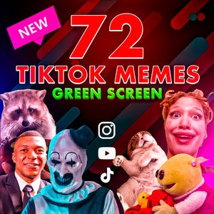72 Beliebte Tiktok Meme Green Screen MP4 Dateien zum Erstellen lustiger Inhalte TikTok Instragm Youtube / Tiktok Meme / Tiktok Green Screen