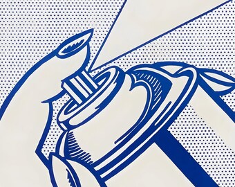 Lata De Aerosol, Roy Lichtenstein, Arte Pop