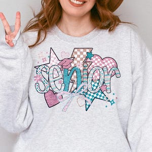 Oberklasse von 2026 Sweatshirt, Abitur Geschenk, Schulanfang Sweatshirt, trendiges Senior Sweatshirt, Abschlusspullover