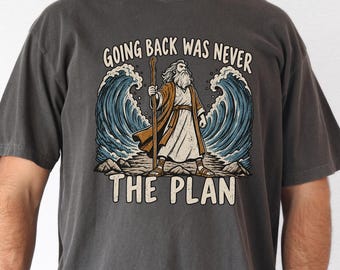 Retro Christian Shirt for Men, Pastor Appreciation Gift, Moses Bible Verse Tee, Faith Based Mens Shirt, Religious Church Shirt Gift