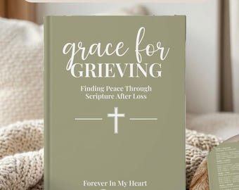 Christian Sympathy Gift for Sister Loss, Personalized Memorial Journal, Faith Based Grief Journal for Comfort After Loss