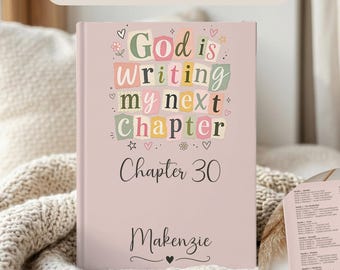 Custom Chapter 30 Journal, Personalized 30th Birthday Diary, Next Chapter Notebook, Chapter Thirty Gift for Women, Birthday Gift For Friend