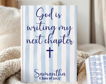 Graduation Gift Girls High school, Scripture Journal Teen, Class of 2027 Bible Plan, Daughter Grad Gift, Christian Graduation Gift for Her