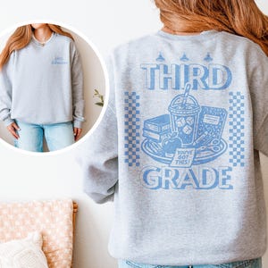 Retro Dritte Klasse Lehrer Sweatshirt: Zurück in der Schule Geschenk