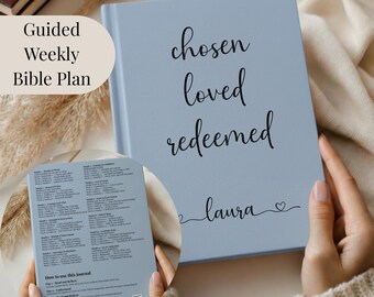 Scripture Writing Plan Journal, Write The Word Bible Journal, Weekly Scripture Writing Notebook, Christian Bible Study Journal For Women