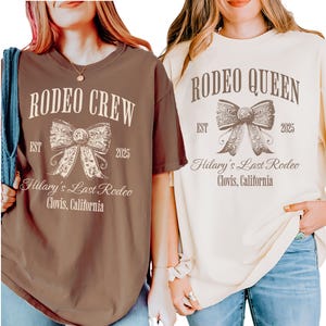 Custom Coquette Rodeo Bachelorette Party Shirt, Bride Bachelorette Shirt, Western Bachelorette Shirts, Country Cowgirl Bachelorette Gift