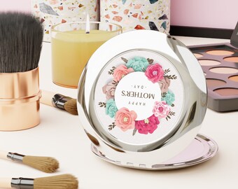 Happy Mother's Day Compact Travel Mirror