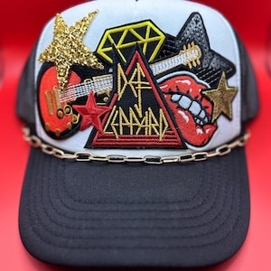 Def Leppard Trucker Hat - Etsy