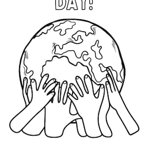 Earth Day Coloring Pages!