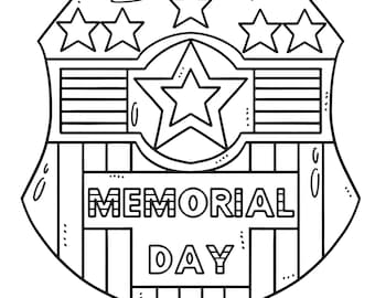 Memorial Day Coloring Pages