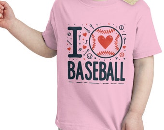 Camisa del día del juego, camisa de béisbol para niños, camiseta para niños pequeños, camisa natural, camisa para niños, mamá TBall, camisa linda para niños, camiseta de jersey fino para niños pequeños