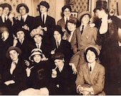 Drag Kings #1 Poster: Vintage Ladies in Drag | 18x12" 1920s LGBTQ+ Gender Crossdressing Women Female Drag Trans Art Print