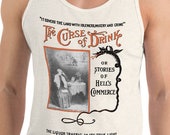 Alcohol Tank: The Curse of Drink | Edwardian Temperance, Prohibition, Booze, Drinking, Bar Unisex Top, Bartender Gift