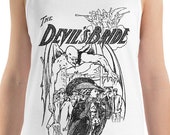 Satanic Tank, The Devil's Bride | Edwardian Sensationalism Unisex Top, Devil, Demon, Book Cover Gift