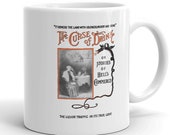 Alcohol Mug: The Curse of Drink | Edwardian Temperance, Prohibition, Booze, Drinking, Bar Ceramic Mug, Bartender Gift