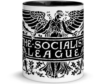 Christian Socialist Mug, Religious Leftist Ceramic Mug, Anti-capitalist ...