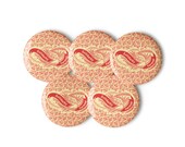 Set of Five Solidarity Forever Pinbacks | Retro Leftist Socialist, Pro Union, Communist, Solidarity Badges, Workers Pins, Buttons