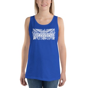 Socialist Tank: The Socialist League Agitate, Educate, Organize Socialist Gift, Walter Crane Socialism Unisex Tank, Leftist True Royal