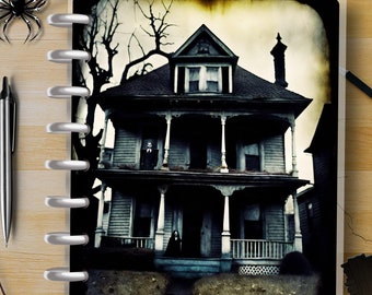Ooh Spooky! #5 - Happy Planner Cover - Classic Size - Reversible