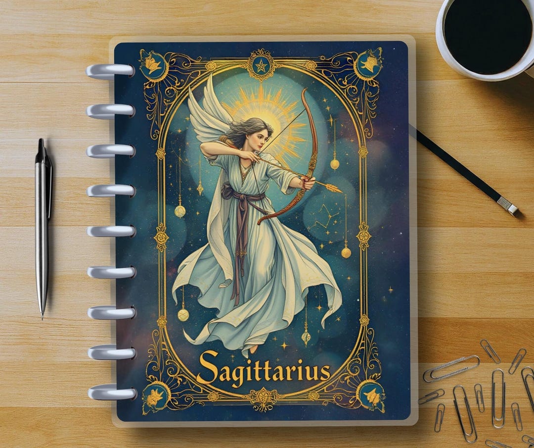 Zodiac: Sagittarius - Happy Planner Custom Laminated Cover - Classic ...